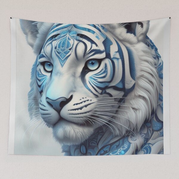 Item preview, Porcelain Tiger designed and sold by MatrixTattoo.