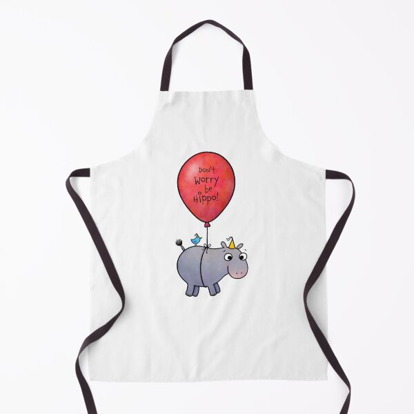 Item preview, Don't worry, be hippo! :) designed and sold by Claske.
