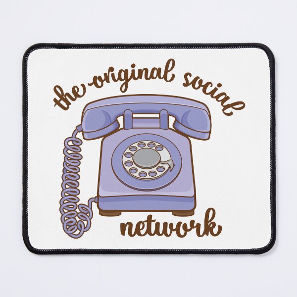 Item preview, The Original Social Network Rotary Phone designed and sold by MidnightSnackCS.