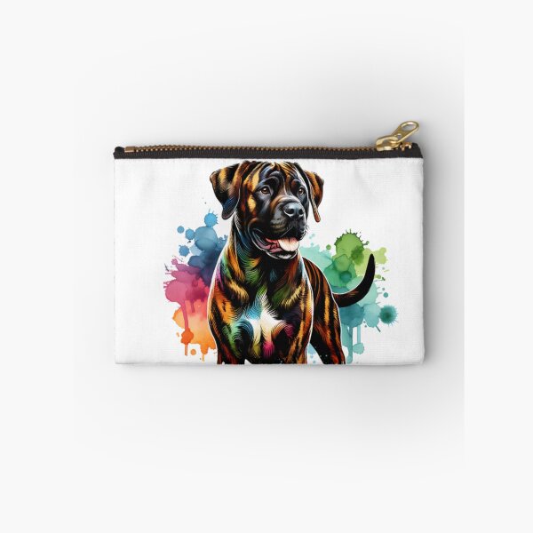 Item preview, Watercolor Treeing Tennessee Brindle designed and sold by TheAnimalZ00.