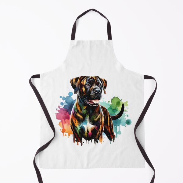 Item preview, Watercolor Treeing Tennessee Brindle designed and sold by TheAnimalZ00.
