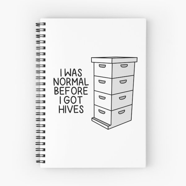 Item preview, I WAS NORMAL BEFORE I GOT HIVES (Beekeeping) designed and sold by chicorycreative.