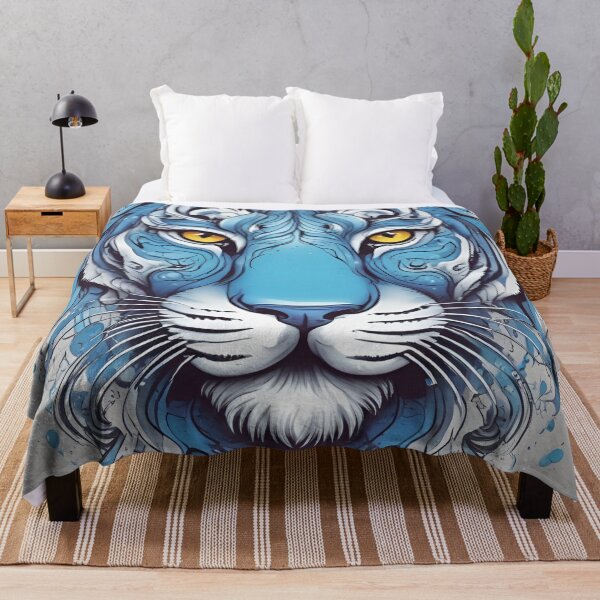 Item preview, Blue Tiger  designed and sold by MatrixTattoo.