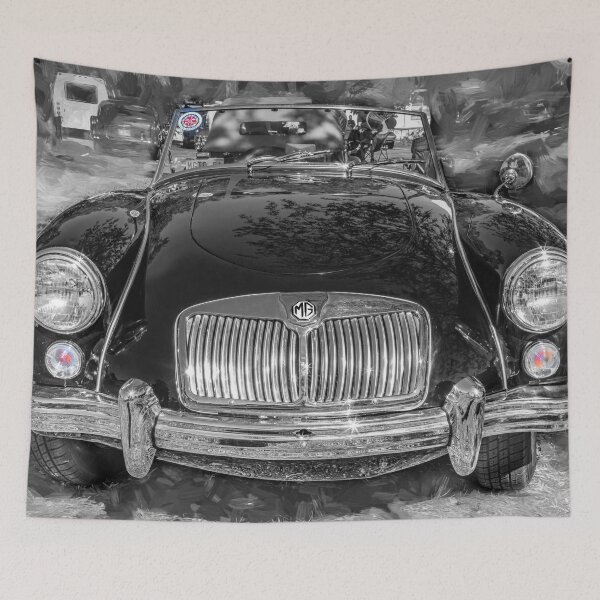 Item preview, 1960 Black MGA 1600 Roadster Convertible X111 designed and sold by RichFrancoCars.