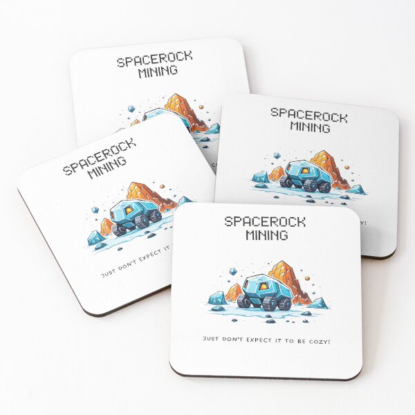 Item preview, Spacerock mining - it's not going to be particularly cozy! designed and sold by SpaceRockMining.