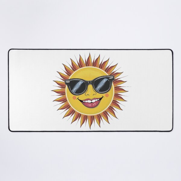 Item preview, Smiling sun in glasses designed and sold by MagelliShop.