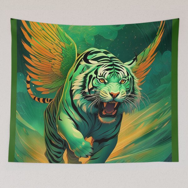 Item preview, Green Tiger designed and sold by MatrixTattoo.