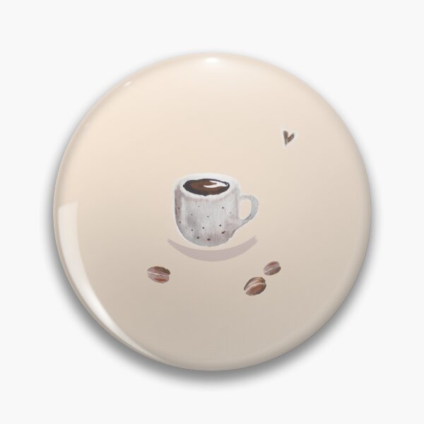 Artikelvorschau, Niedliche Aquarell Kaffee Polka Dot Keramiktasse entworfen und verkauft von HandmadeMood.