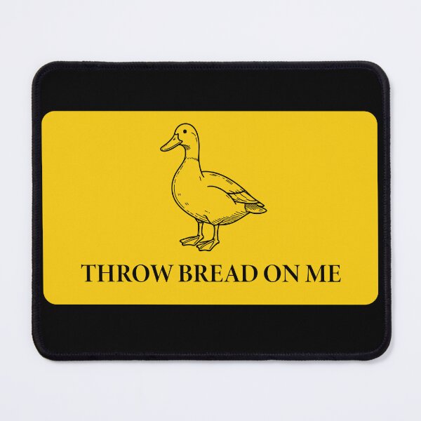 Item preview, Throw Bread on Me Duck Bumper designed and sold by PixVib.