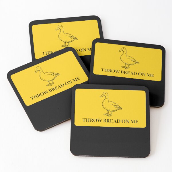 Item preview, Throw Bread on Me Duck Bumper designed and sold by PixVib.