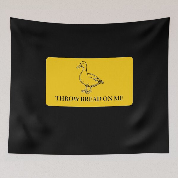 Item preview, Throw Bread on Me Duck Bumper designed and sold by PixVib.