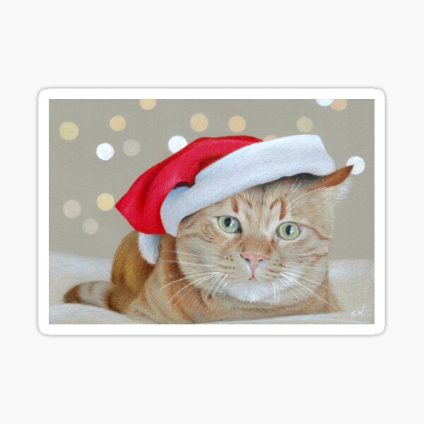 Item preview, Christmas Cat designed and sold by SandraWarmerdam.