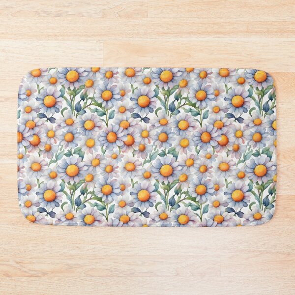 Item preview, Daisy Flowers - Watercolor pattern  designed and sold by Victoria Riabov.