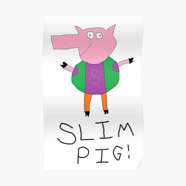 Slim Pig with Title Poster