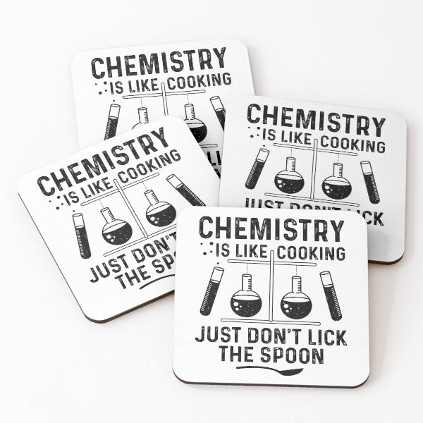 Item preview, Chemistry Is Like Cooking Just Don't Lick The Spoon designed and sold by ScienceCorner.