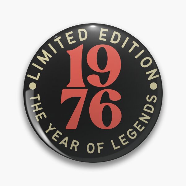Item preview, born in 1976 limited edition legend vintage retro designed and sold by vintage-years.