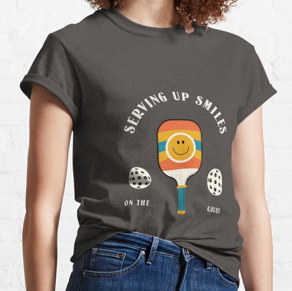 Item preview, Pickleball Serving Up Smiles On the Court designed and sold by Mayanjamerch.