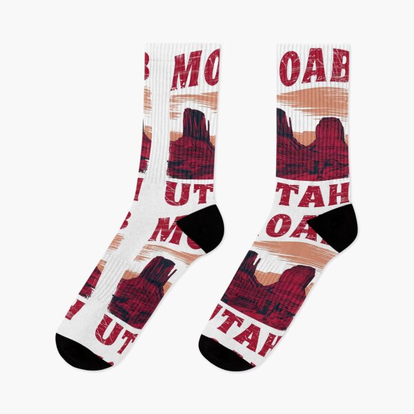 Item preview, Moab Utah Rock Formations - Red and White Graphic art designed and sold by BaisaStudio.