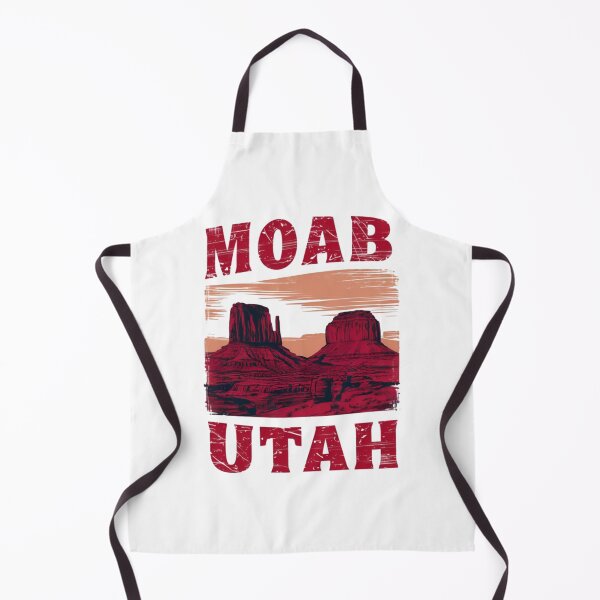 Item preview, Moab Utah Rock Formations - Red and White Graphic art designed and sold by BaisaStudio.
