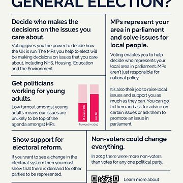Artwork thumbnail, Why vote in the General Election? by VotingCounts