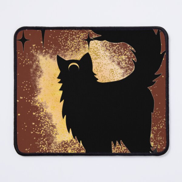 Item preview, Black cat - Night Watchman designed and sold by Wroneczka.