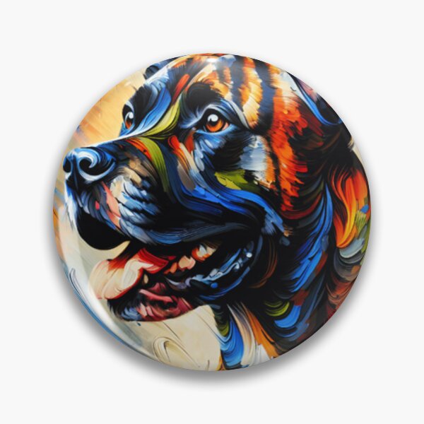 Item preview, Treeing Tennessee Brindle Painting designed and sold by TheAnimalZ00.