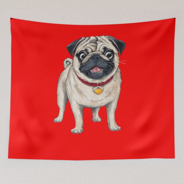 Item preview, Cute Pug Dog designed and sold by 123ks.