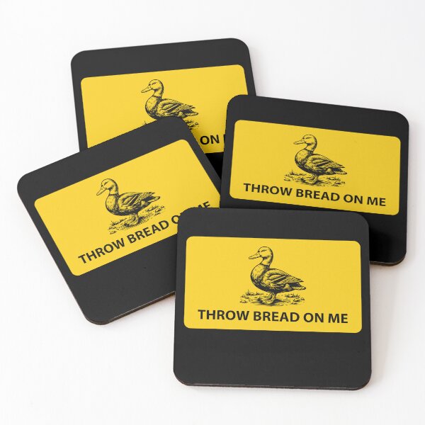 Item preview, Throw Bread on Me Duck Bumper designed and sold by PixVib.