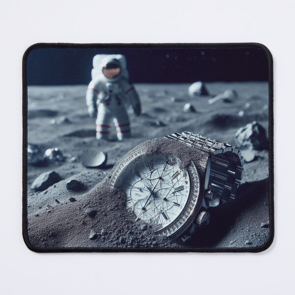 Item preview, Clock on the moon designed and sold by NicolasRojas.