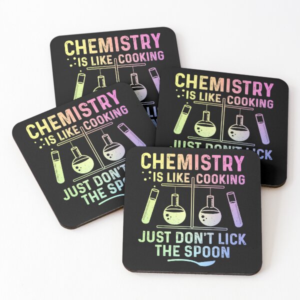 Item preview, Chemistry Is Like Cooking Just Don't Lick The Spoon designed and sold by ScienceCorner.