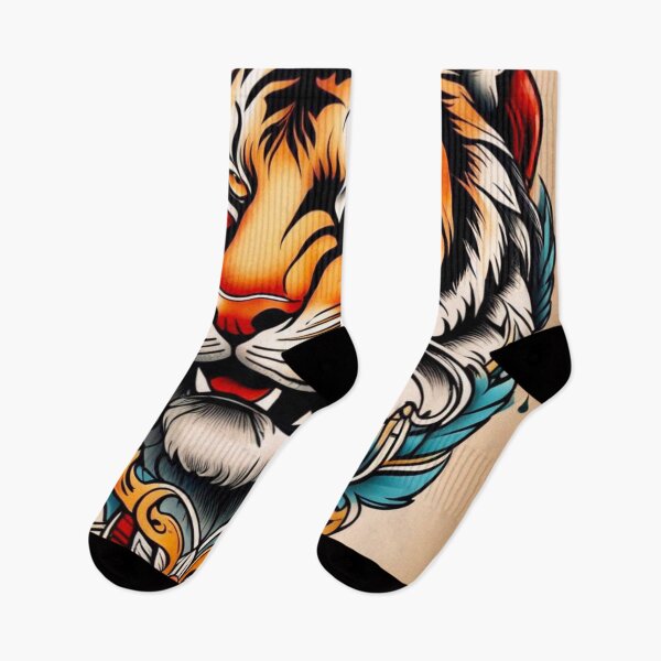 Item preview, Tiger Tattoo  designed and sold by MatrixTattoo.