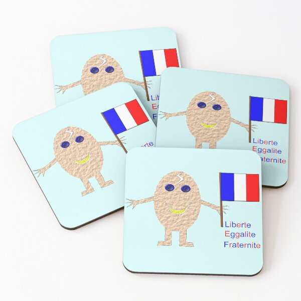 Item preview, Patriotic Egg with French Flag designed and sold by naturegallery.
