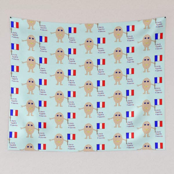 Item preview, Patriotic Egg with French Flag designed and sold by naturegallery.