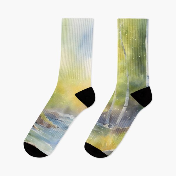 Item preview, Sun and Water Playing in Forest designed and sold by CalmnessbyChoice.