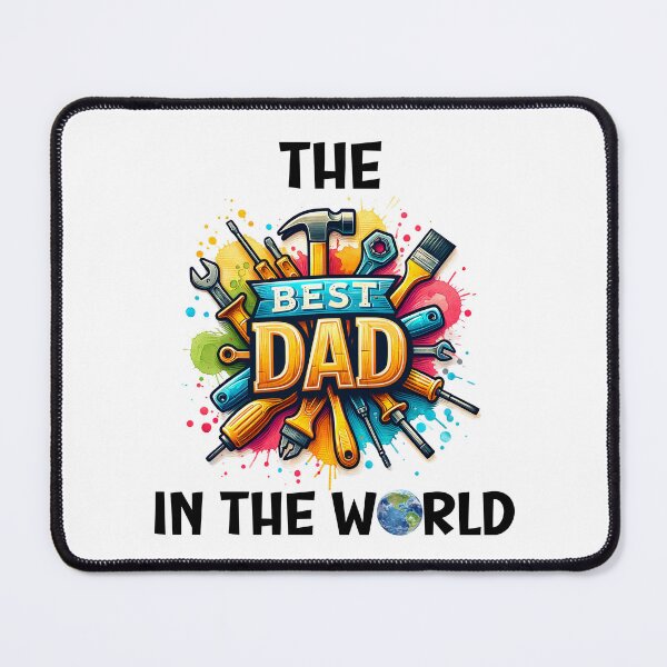 Item preview, The Best Dad in the World designed and sold by Fantacaroo Designs.