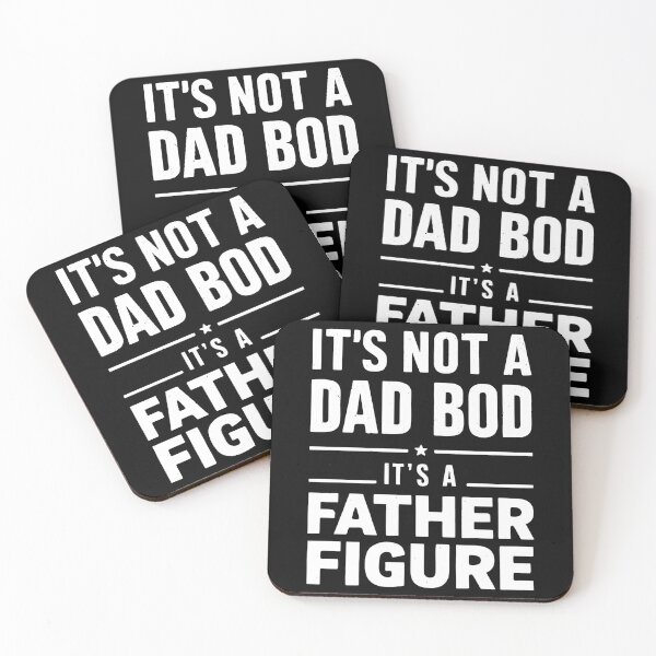 Item preview, It's Not A Dad Bod It's A Father Figure, Funny Dad designed and sold by JustCrafted.