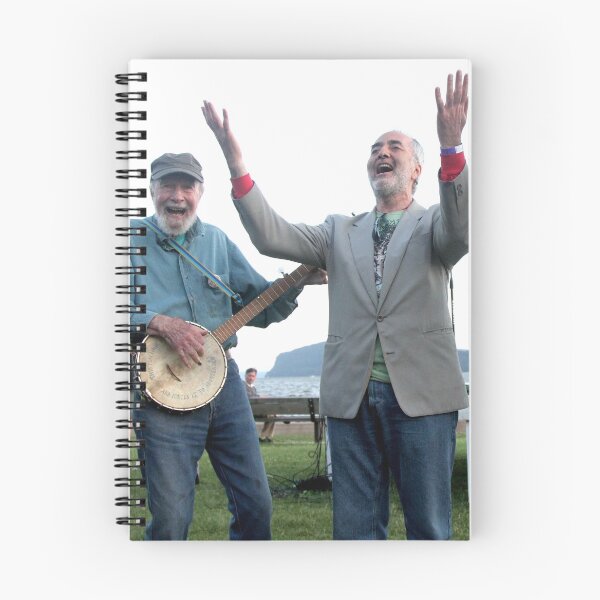 Item preview, Pete Seeger and Dave Amram designed and sold by ConcertImages.
