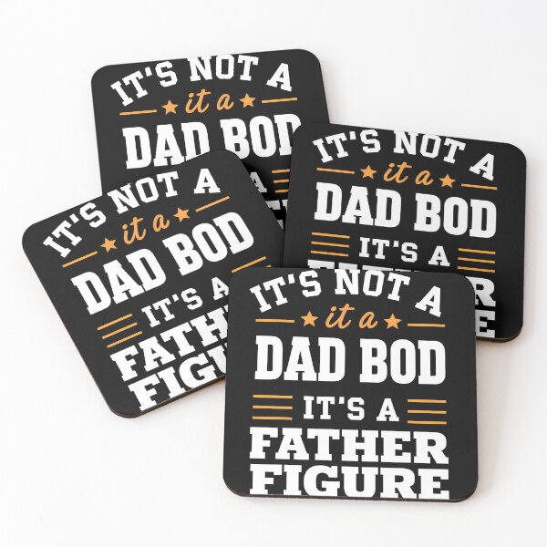 Item preview, It's Not A Dad Bod It's A Father Figure, Funny Dad designed and sold by JustCrafted.