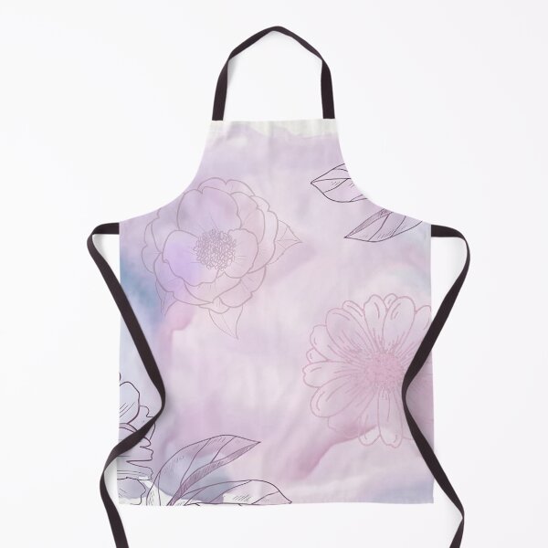 Aperçu de l'œuvre Pastel outline flowers créée et vendue par clarazen.