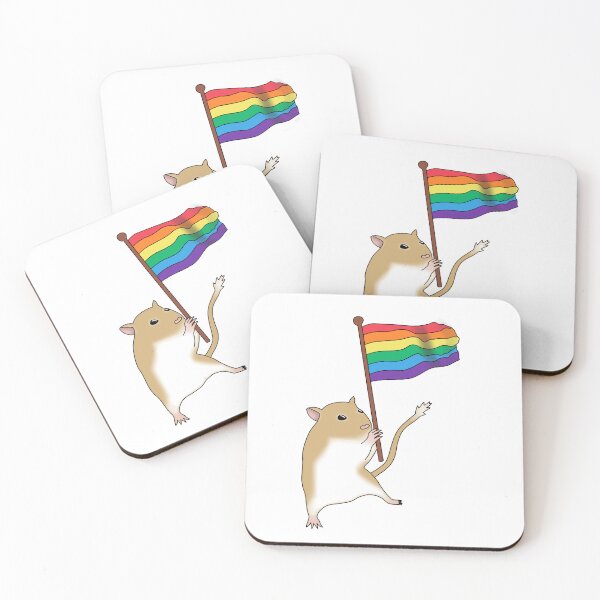 Item preview, Pride Gerbil  designed and sold by Becky-Marie.