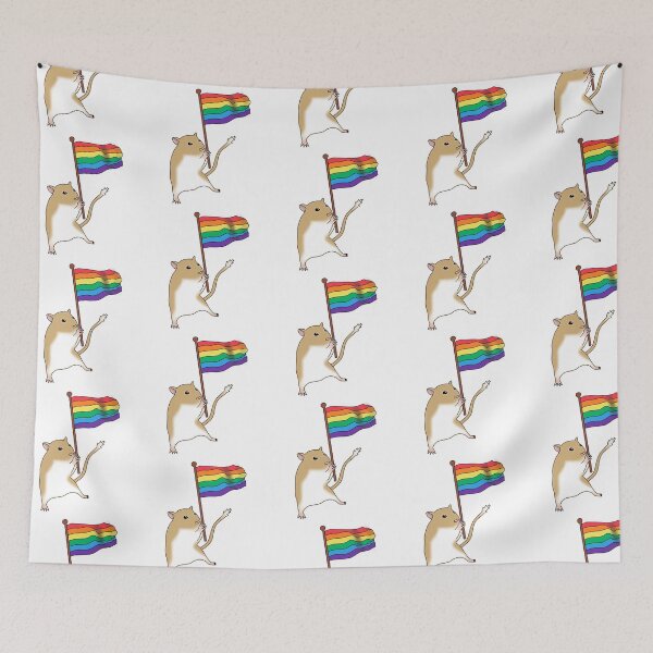 Item preview, Pride Gerbil  designed and sold by Becky-Marie.