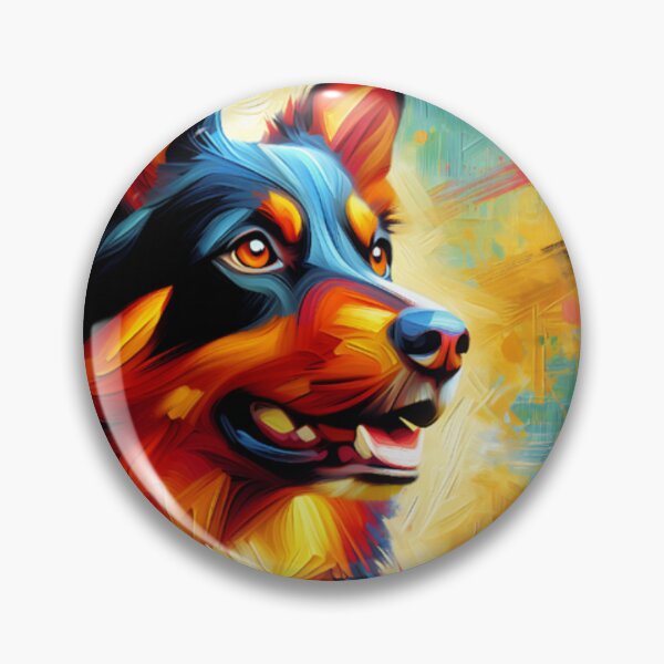 Item preview, Australian Kelpie Painting designed and sold by TheAnimalZ00.