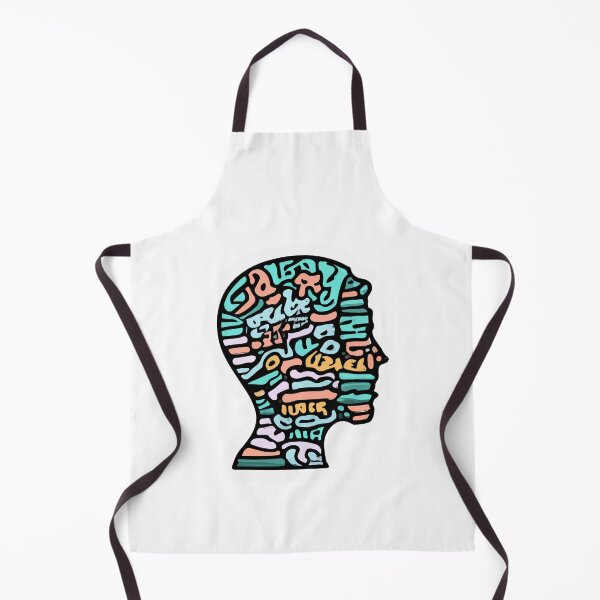 Item preview, Multilingual Mind Silhouette designed and sold by NiftyWrx.