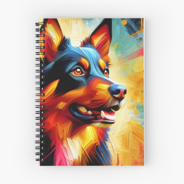 Item preview, Australian Kelpie Painting designed and sold by TheAnimalZ00.