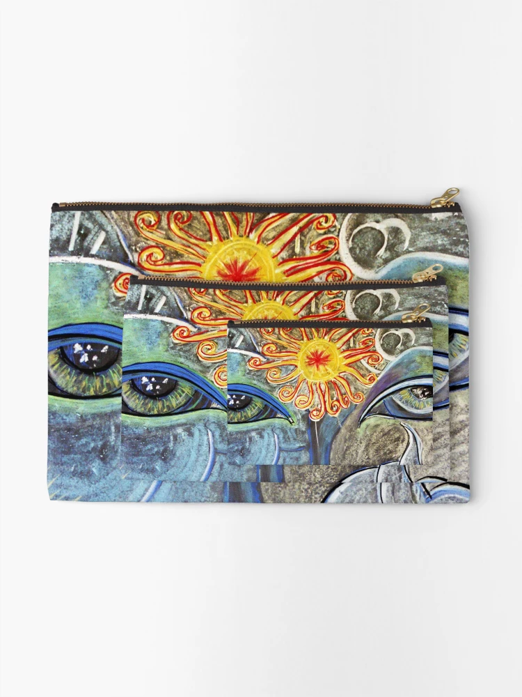 Thumbnail 2 of 4, Zipper Pouch, cloud vision designed and sold by InfinitePathArt.