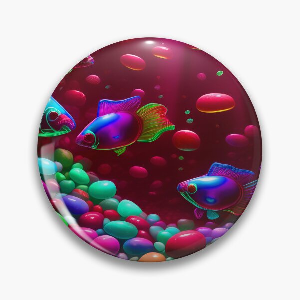 Artikelvorschau, Dunkelrosa Wasserbonbon-Wunderland unter dem Meer entworfen und verkauft von Beachy.