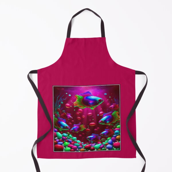 Item preview, Dark Pink Water Candy Wonderland Under the Sea designed and sold by Beachy.