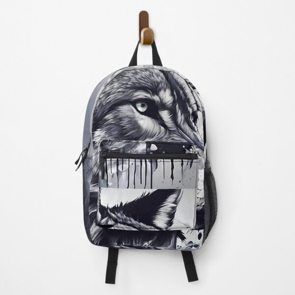Item preview, Wolf in black and white designed and sold by PixelCraftDSG.
