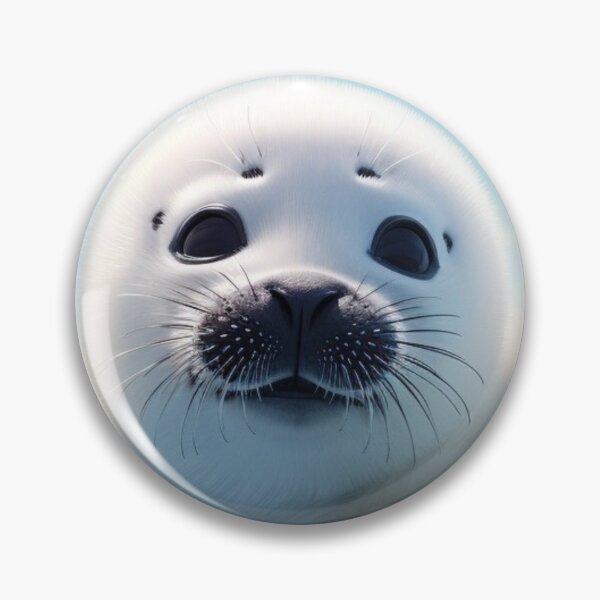 Item preview, Baby Harp Seal  designed and sold by LonelySealCo.