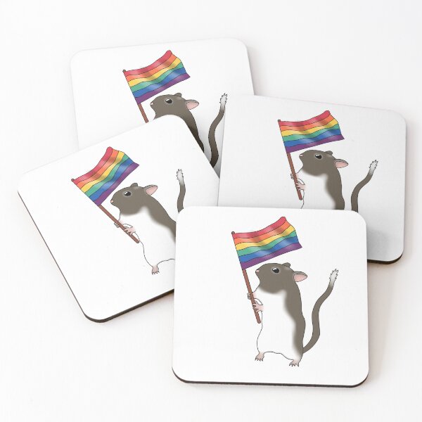 Item preview, Pride Gerbil  designed and sold by Becky-Marie.